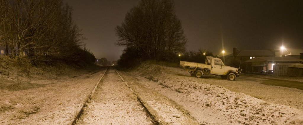 Snow in Guyra by Michael Gill