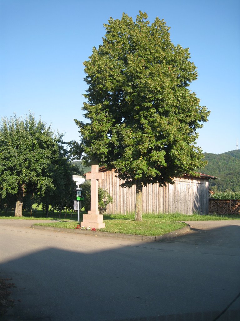 Wegkreuz, Küssaburgstraße by Gottfried von Bouillon