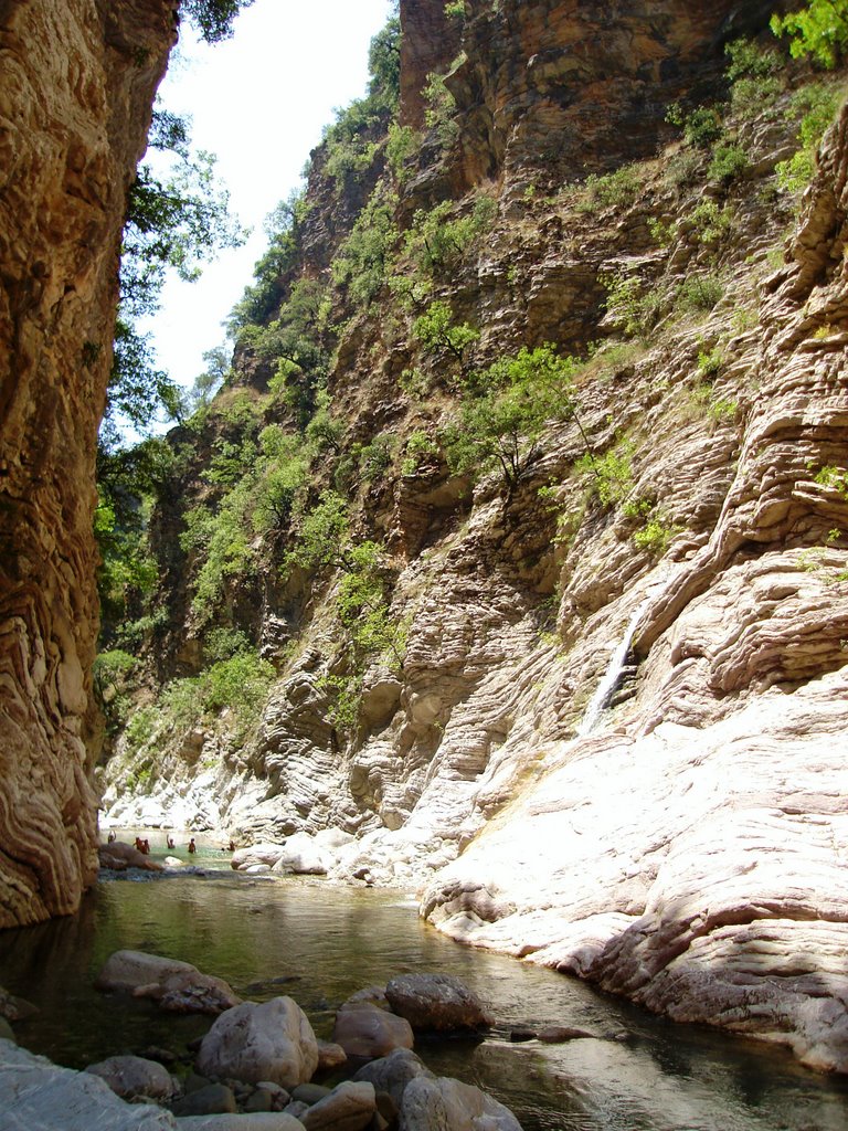 Canyon always raining by Dimitrios Bikiaris