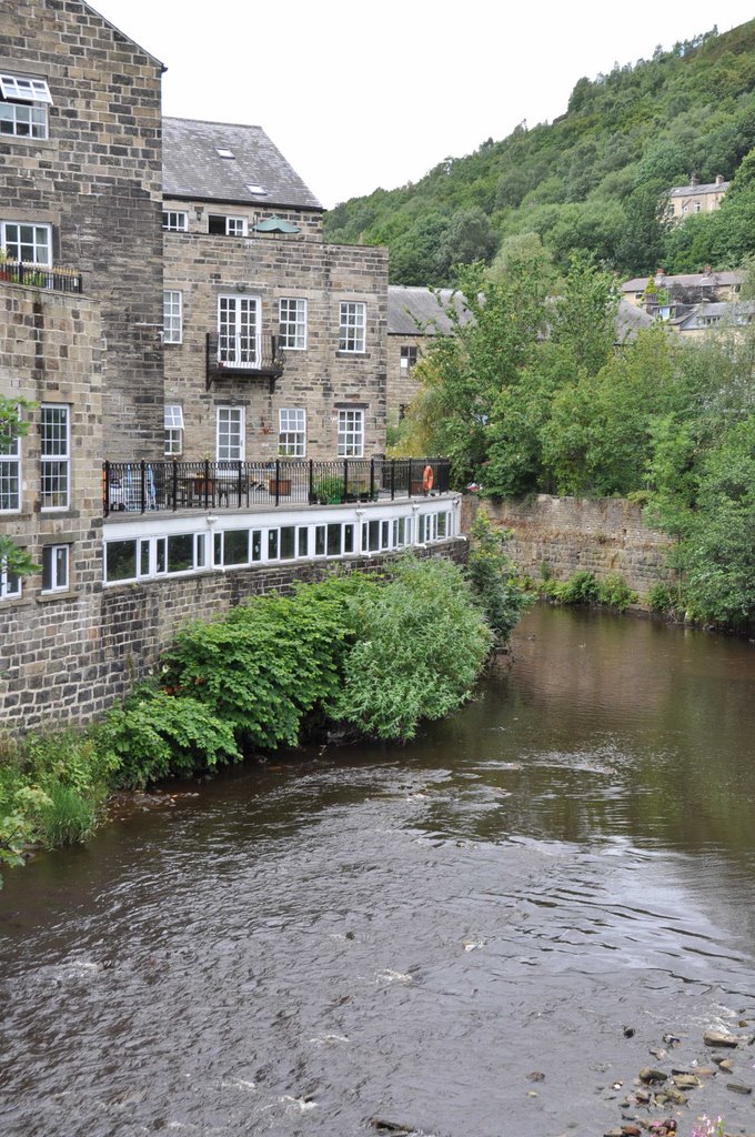 2009.07.12 - River Calder - Hebden Bridge by David R Williams