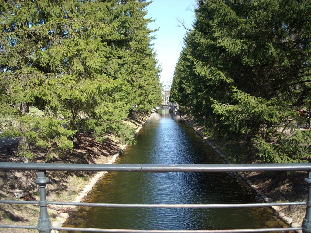 Pushkin. Catherine Palace. Small river by Travel