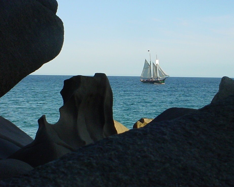 Cabo San Lucas Sailboat by Donnie Eggleston