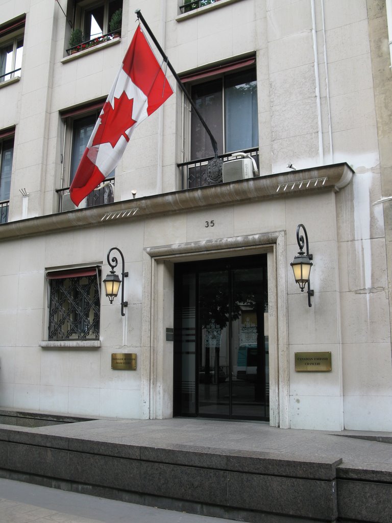 Embassy of Canada in Paris, France by J. N. Gaudet