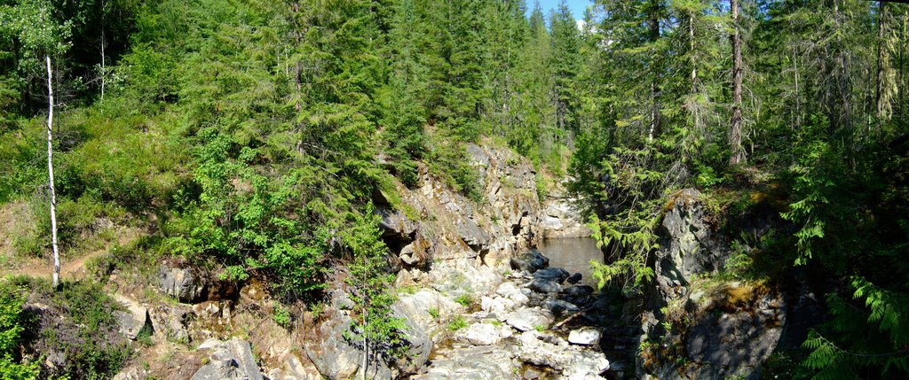 "The Hippy Hole," Whatshan Lake Road, BC by lxbatty