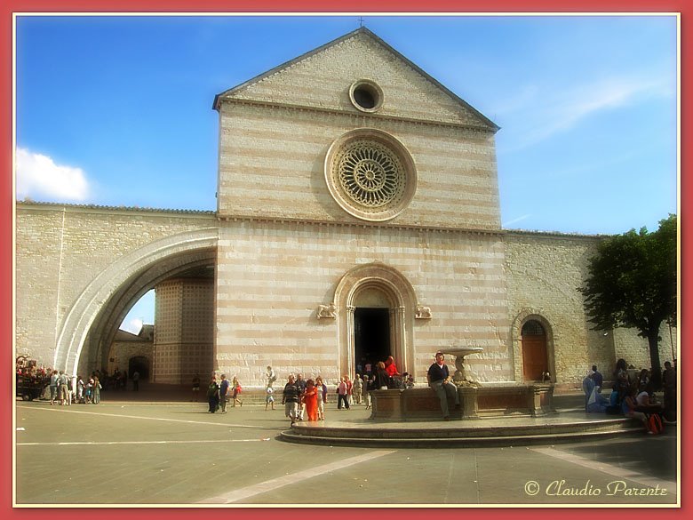 Santa Chiara in Assisi by Claudio Parente (swa…