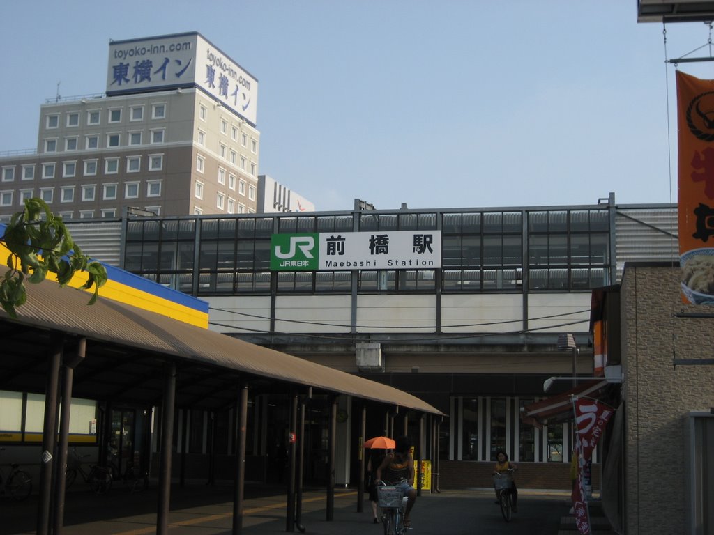 JR Maebashi Sta. by Nagono