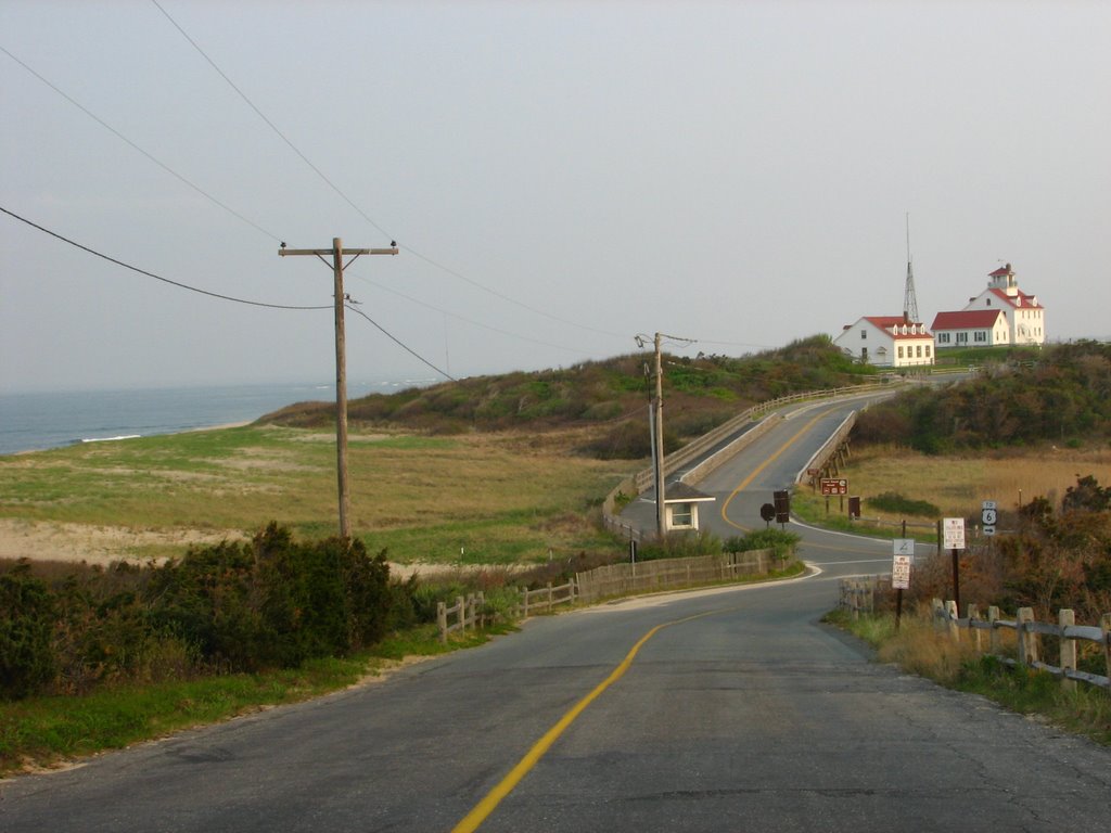 Road near the sea by Enrico Graziosi