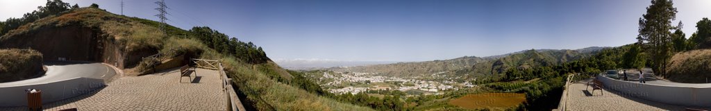 Teror desde carretera a Valleseco. Isla de Gran Canaria. by CanariasPanorámicas