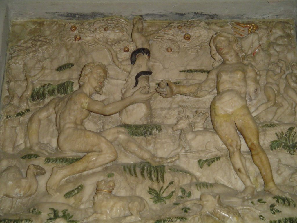 Basilica, Ornament Fall of Adam and Eve by Jan Hoppe