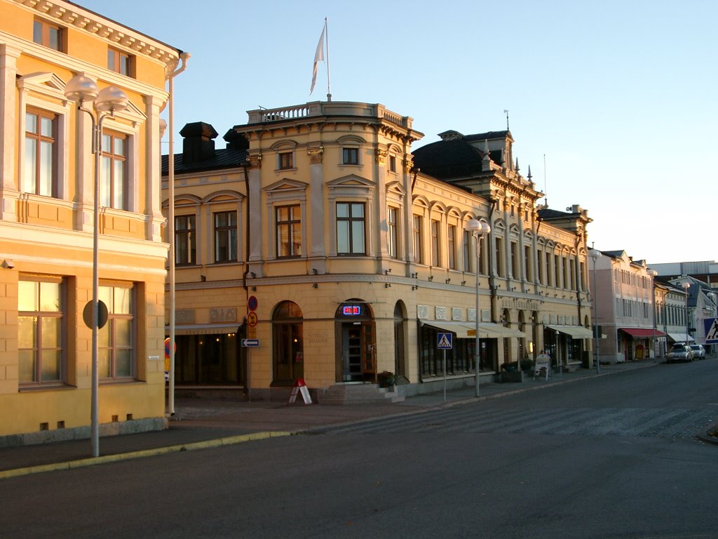 Oulu - Building near Market Place by acr