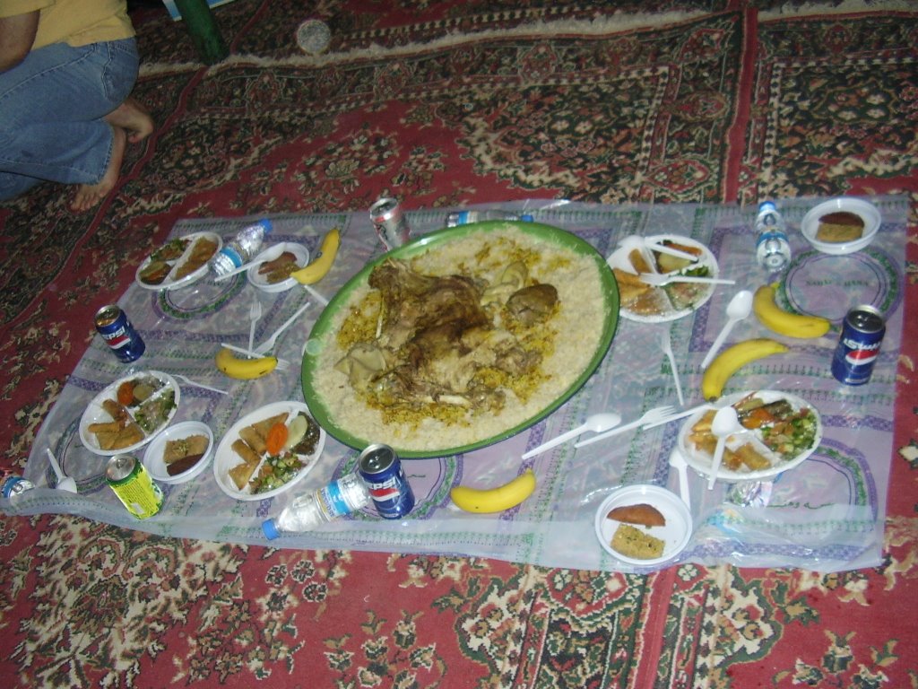 KABSA/KHAROOF [TRADITIONAL FOOD] OF ARABS @ TURKISTANI RESTARANT JUBAIL by ABUSHABAB1