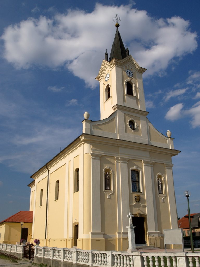 Úľany nad Žitavou church 2°MYSELF° by Ivan Berta