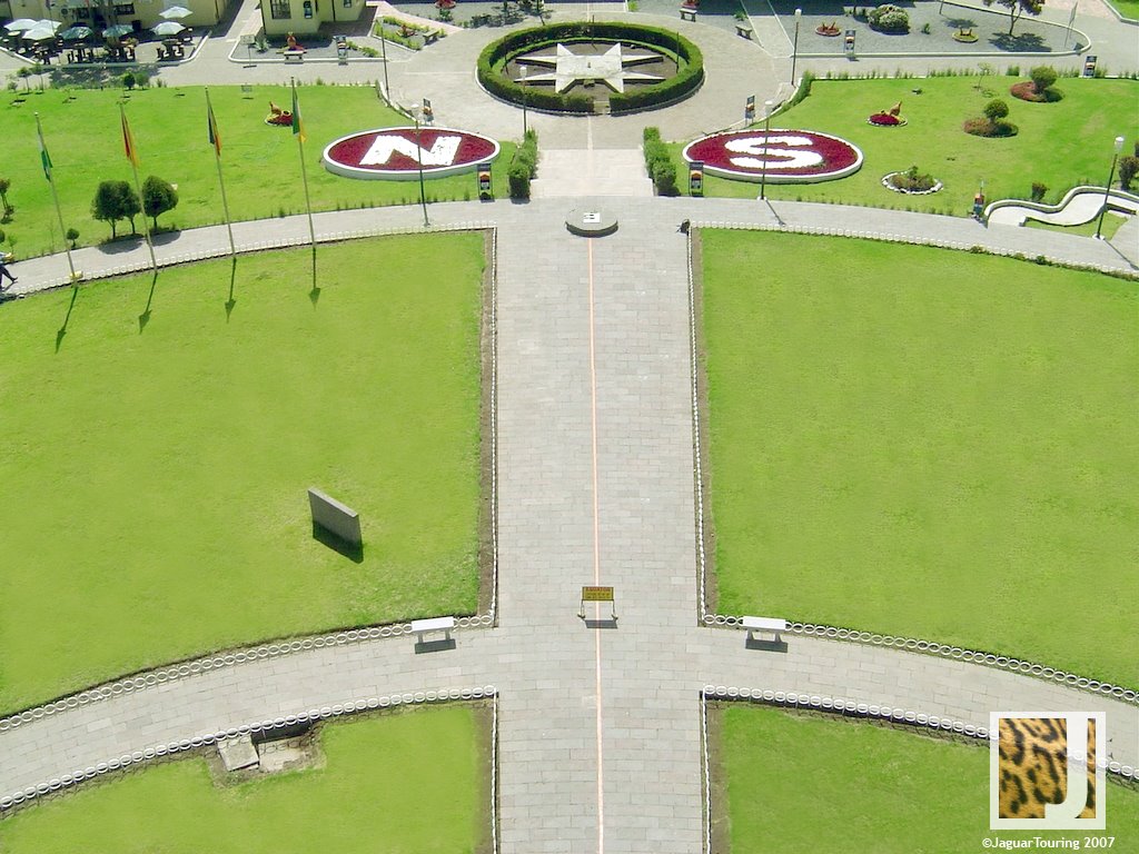 Middle of the World - Mitad del Mundo 01 by Heleana Zambonino