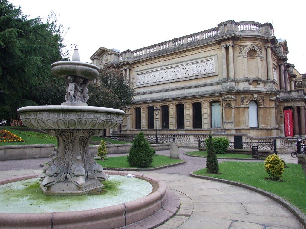 Fountain and Art Gallery, Wolverhampton by John Goodall