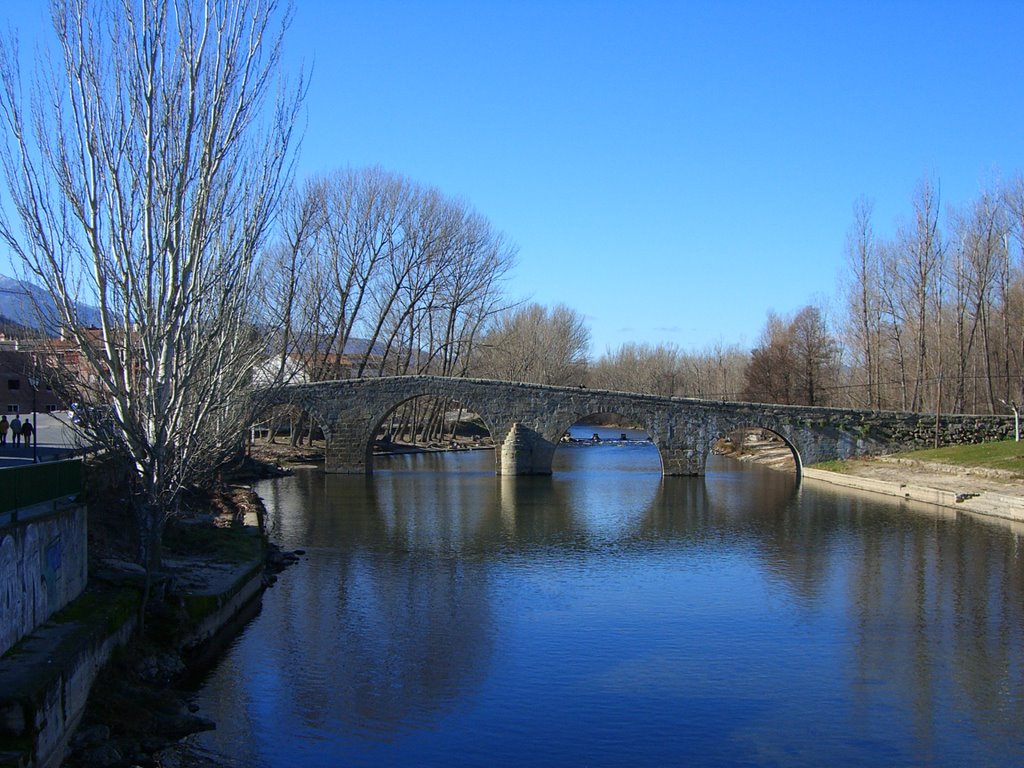 PUENTE ROMANICO RIO ALBERCHE by Yuri Dominguez