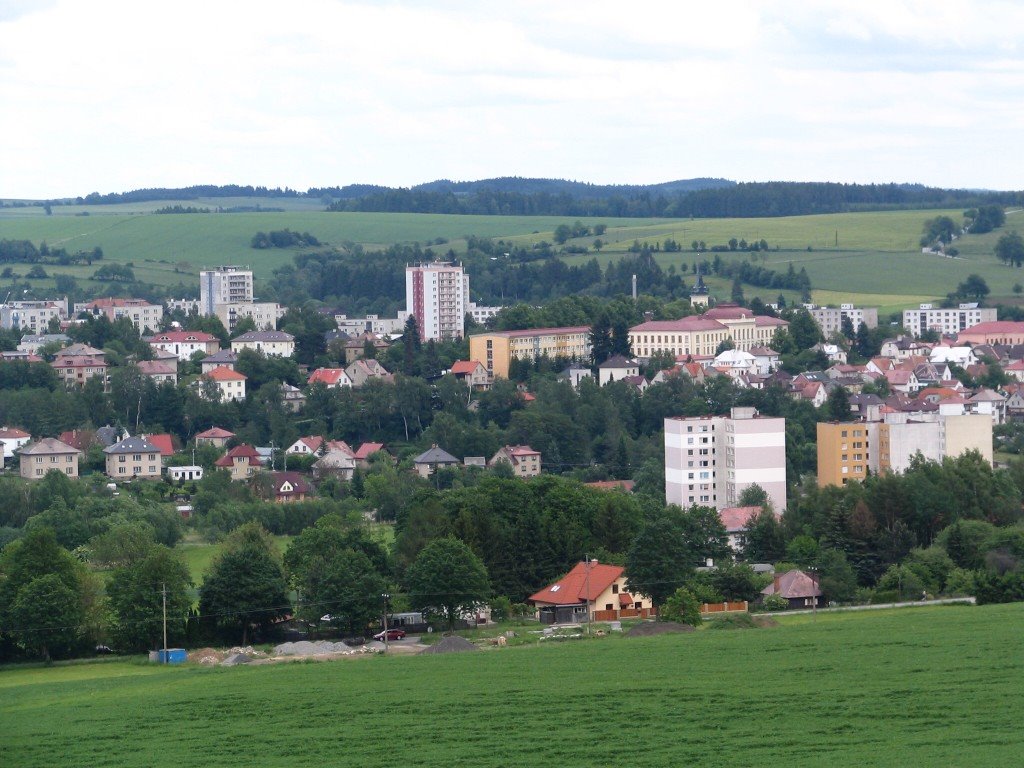 Nové Město na Moravě od skokanských můstků by Jiri J.