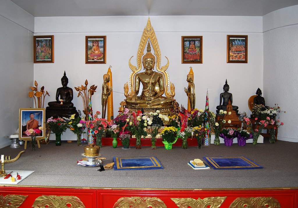 Yanviriya II Shrine Room by Karma Yonten Gyatso