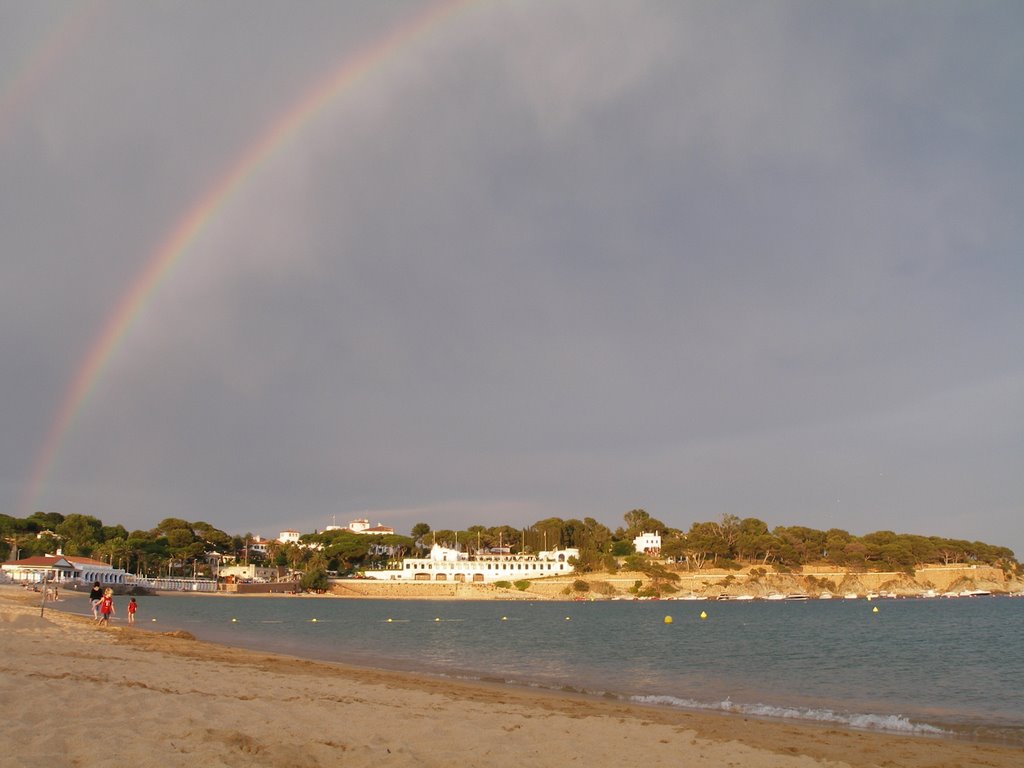 Arco iris en S`agaró by Alberto A.