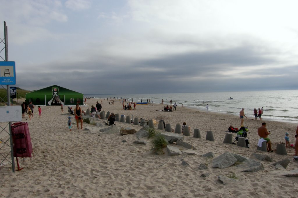 Darłowo - Darłówko plaża (beach) by Jerzy I.