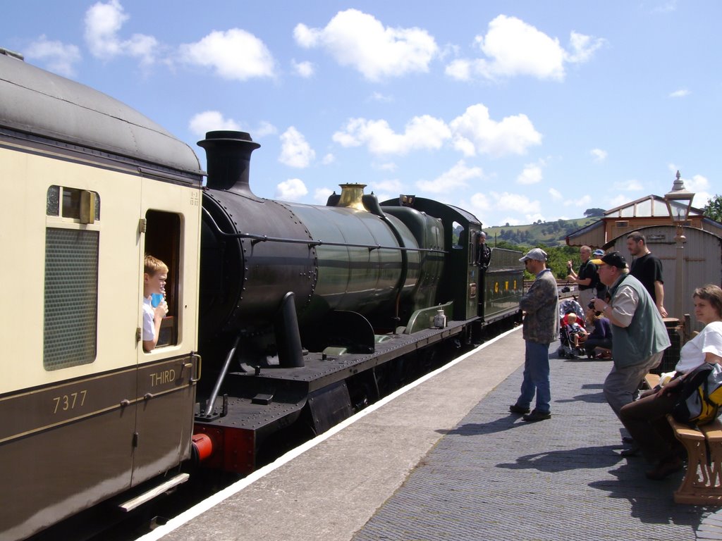 Train on south Devon Railway by rogplymouth