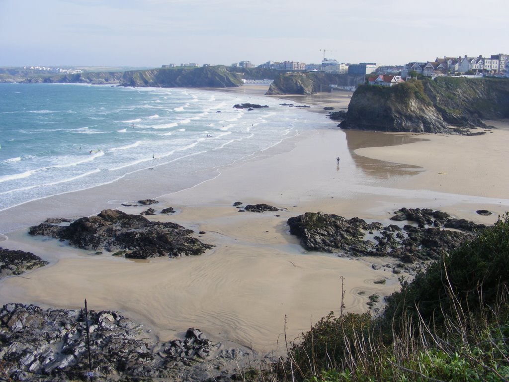 Newquay beach by steve1959steve