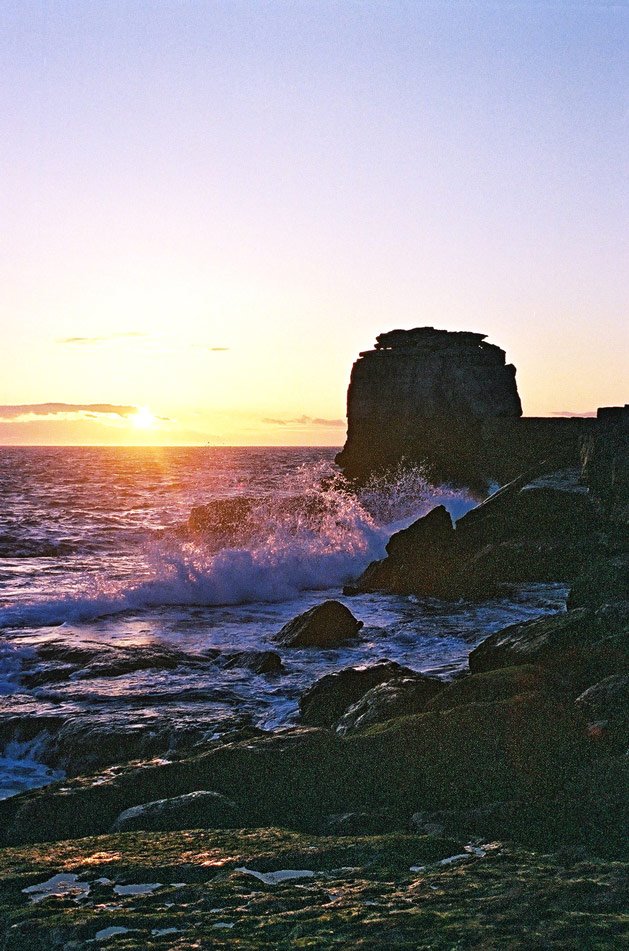 Pulpit Rock At Sunset by Chris Dunford