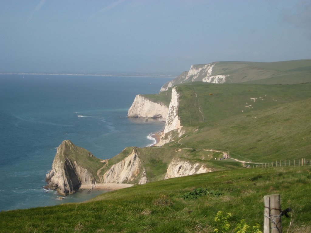 Cliffs Lulworth, England by Jml93