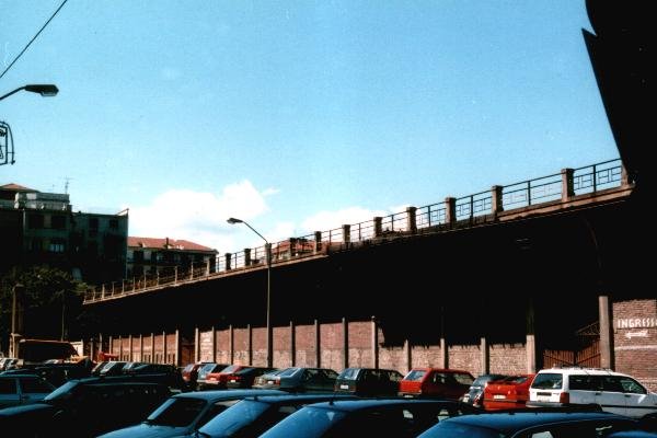 Torino -Ingresso allo Stadio Filadelfia (1996) by mauriziodangelo3