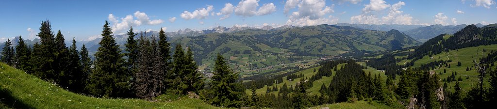 View on Saanenmöser - Schönried (Switzerland) [2009-07-16] by Christoph Gasche