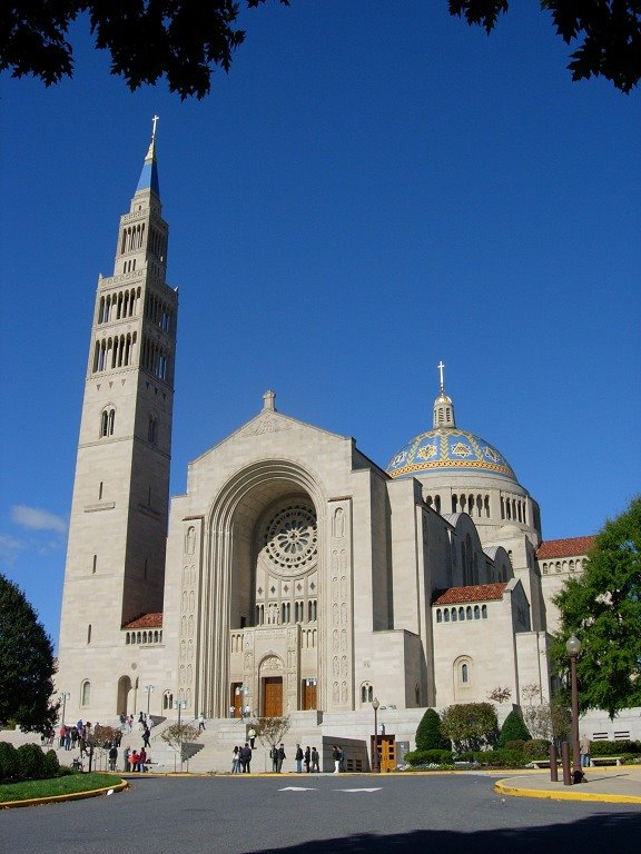 Basilica of the National Shrine of the Immaculate Conception by arkij