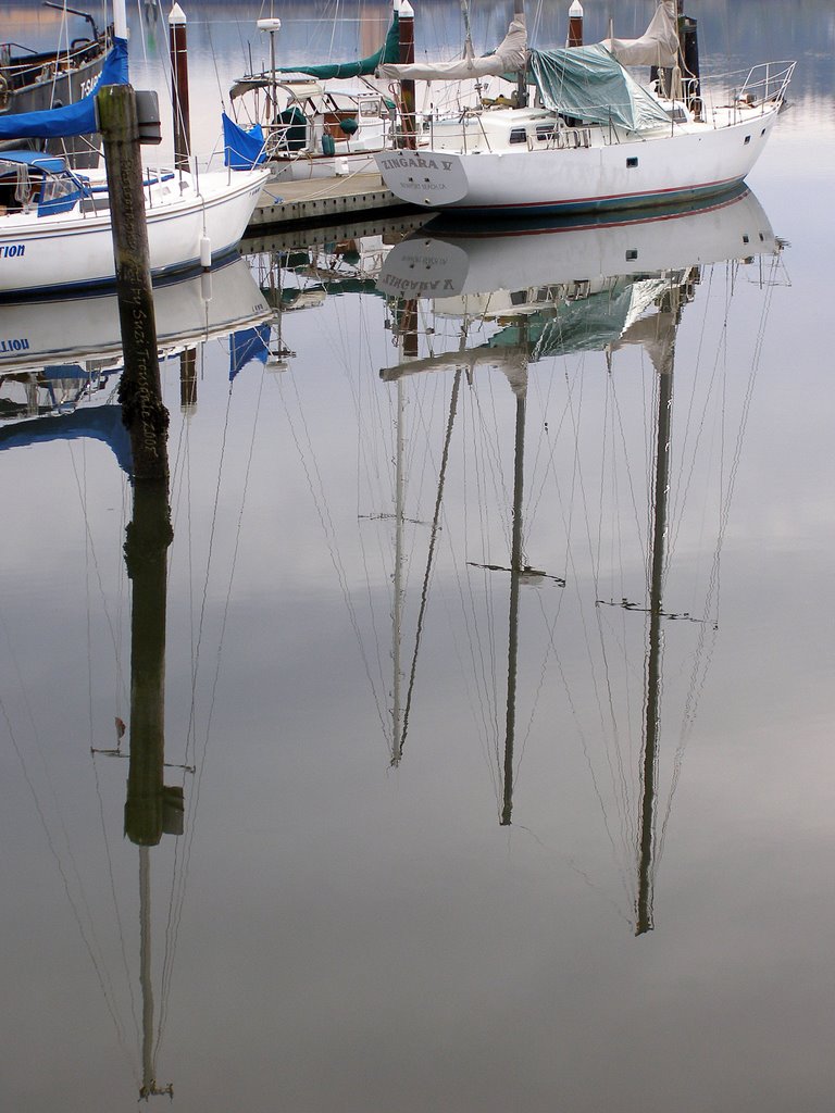 Harbor View from the Boardwalk - Coos Bay, Oregon (suz) by Suzi in Oregon