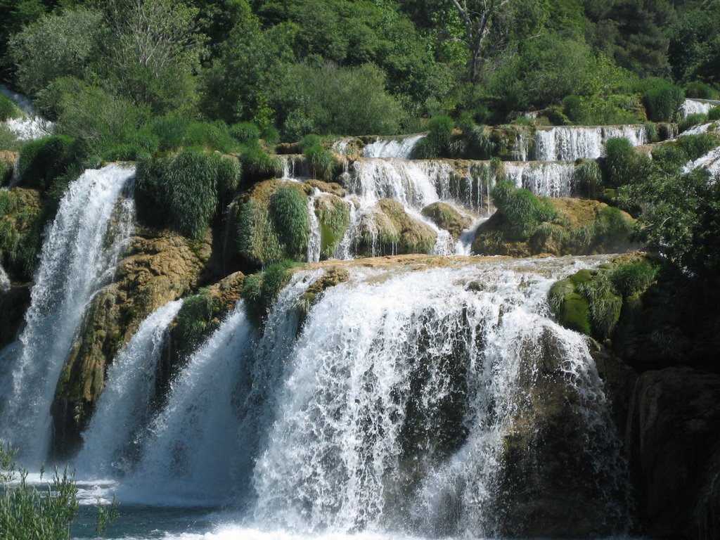 Krka falls by Eva Zink