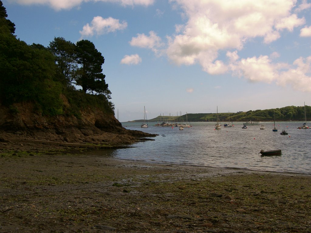 Helford River at Durgan Village, Cornwall by CAB1