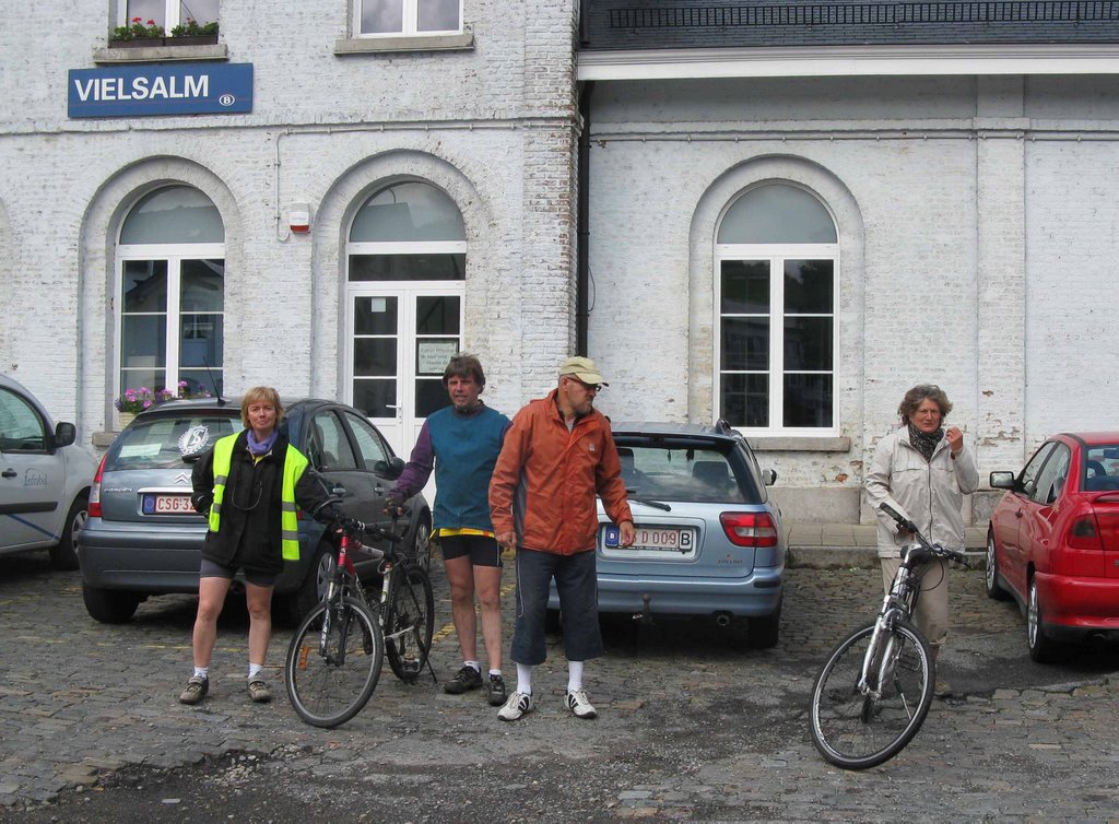 Départ de la gare de Vielsalm by Françoise Klauner