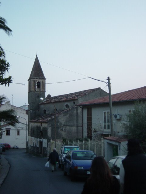 Paola - Salita San Francesco con la Chiesa dell'Addolorata by Paolo Perrotta