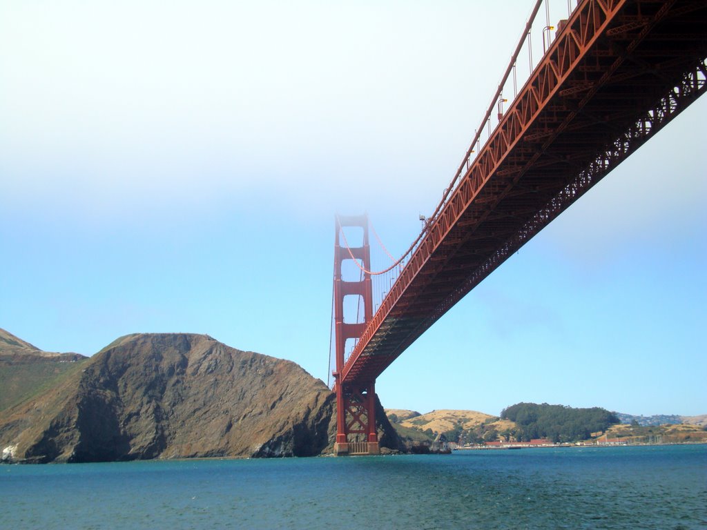 Under Golden Gate Bridge, San Francisco by david boix