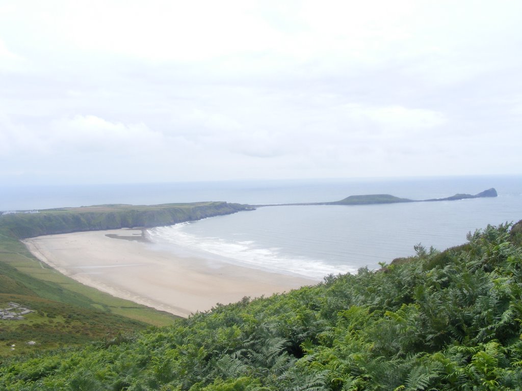 Worms Head and Rhosilli by Dan123