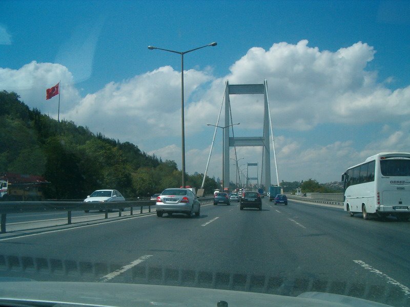 Bosphorus, Bogazici (Southern) bridge by KaBala