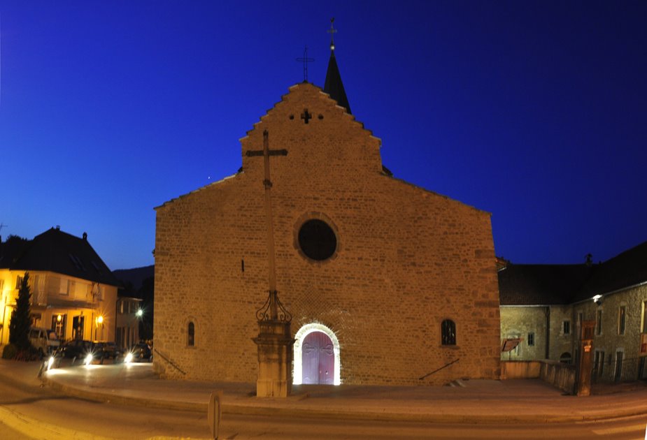 Église Saint-Lupicin juin 2009 a by Robert LE PENNEC