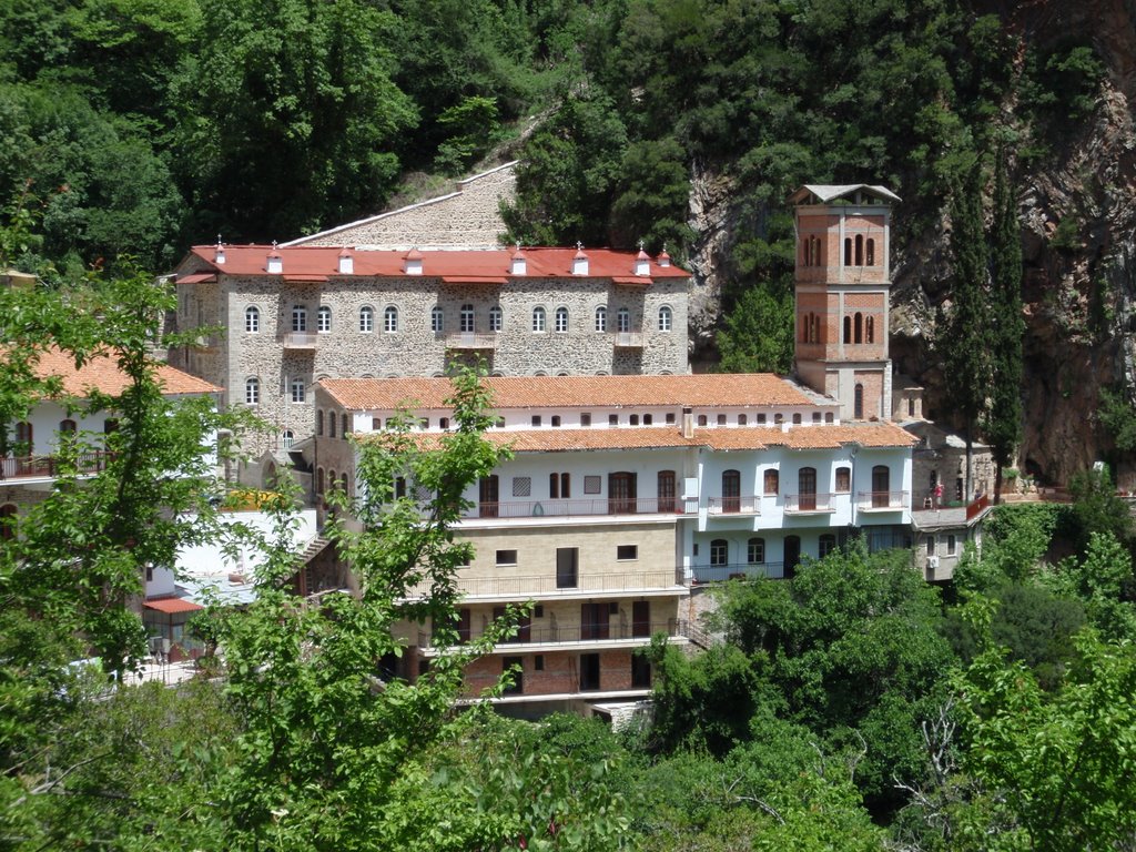 Evritania, Panagia Prousiotissa by Nikiforos Papa