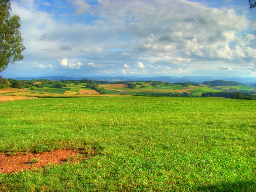 Blick vom Gupfen Richtung SW by Veitinger