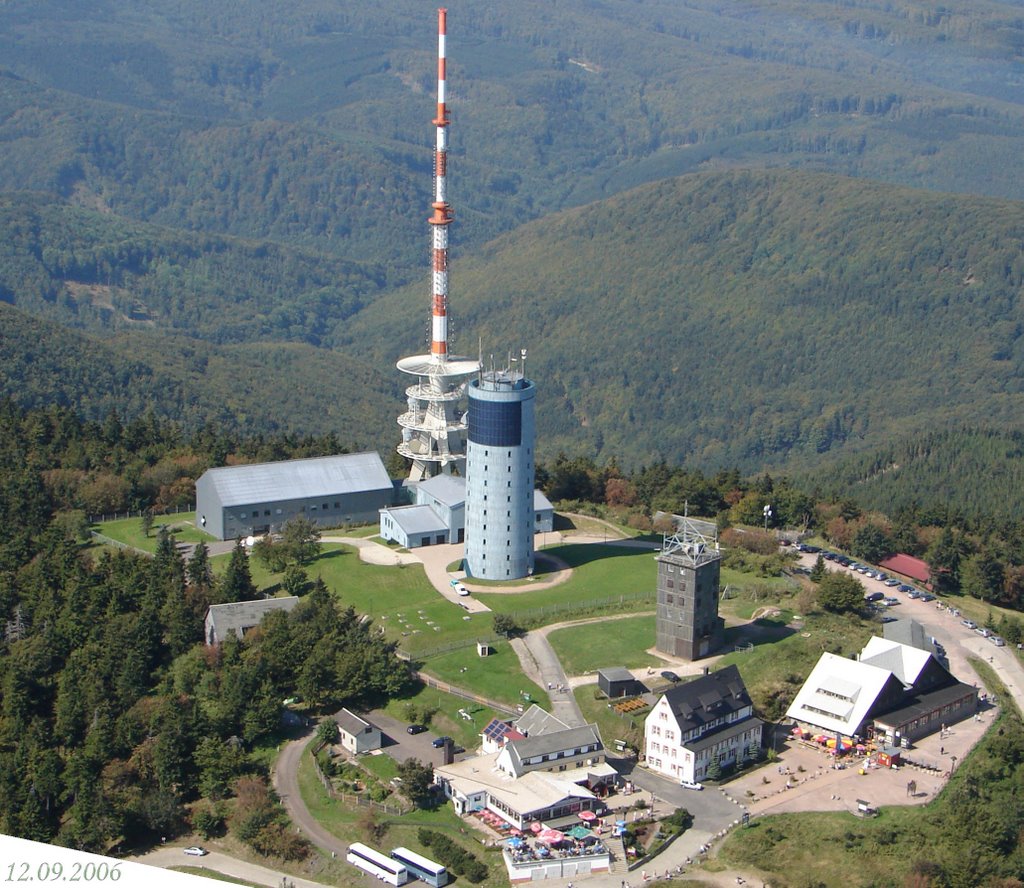 Inselsberg - Luftbild - Sep. 2006 by Rene Reinhardt