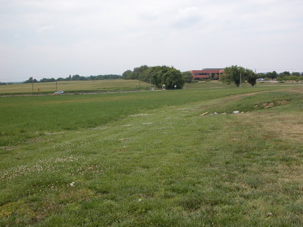 The Urbana Pike (Maryland Route 355) as Seen from the Visitor Center, Monocacy National Battlefield, Maryland by Seven Stars