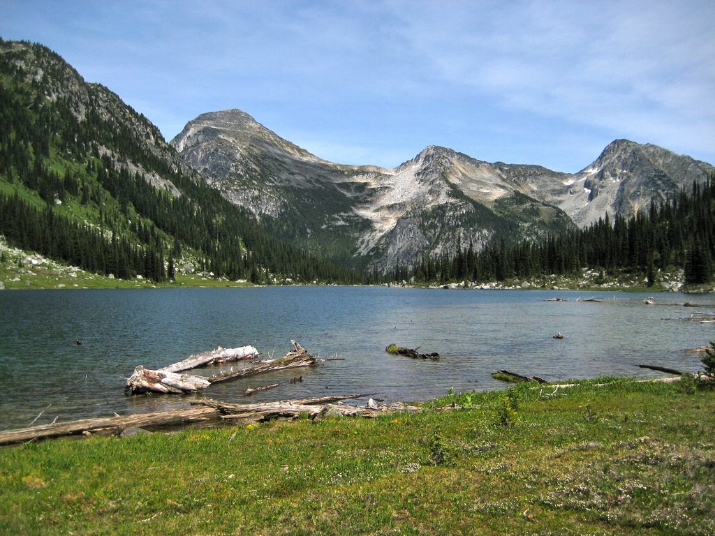 Lake on Phelix Creek Trail by Ian Stotesbury