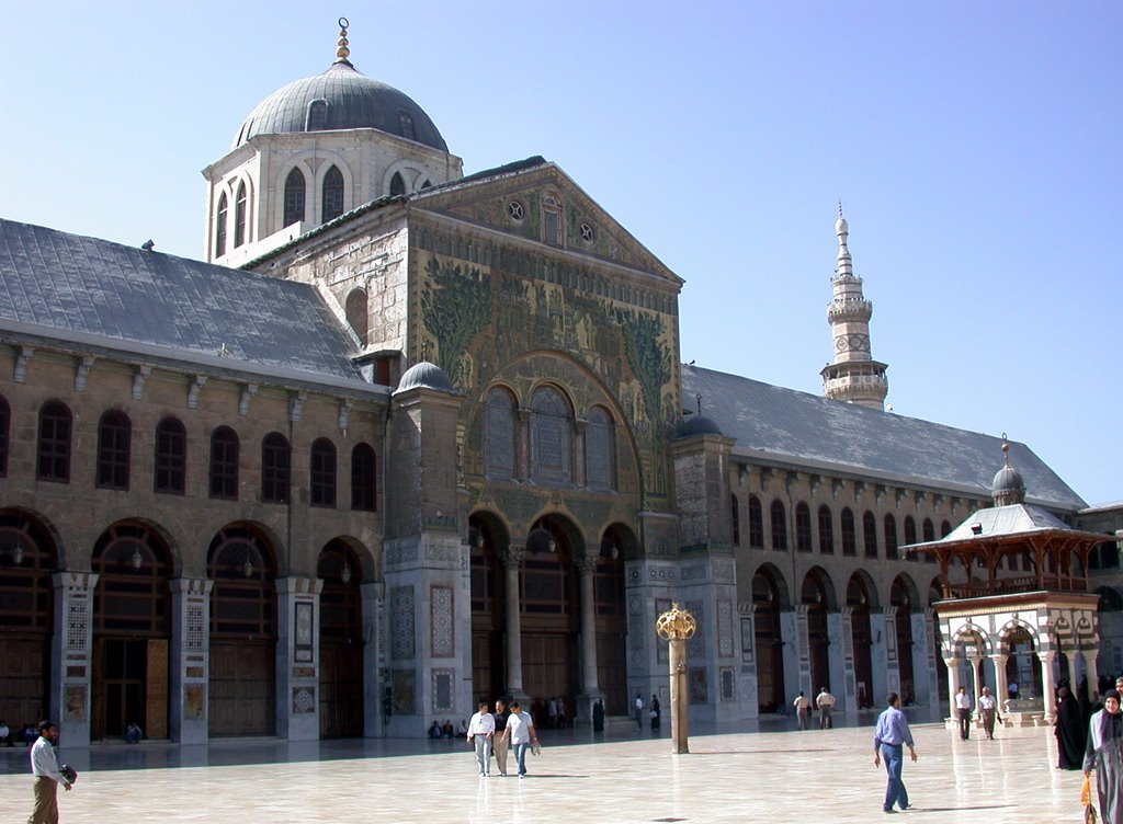 Damascus, Omayyad Mosque-2 by Maher Sayadi