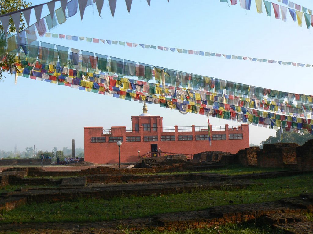 Birth-Place of Buddha Lumbini Nepal 2007 by Klimke