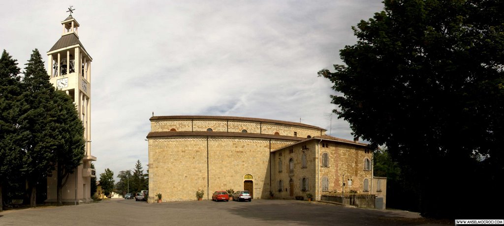 Casina Chiesa e Campanile by Anselmo Croci