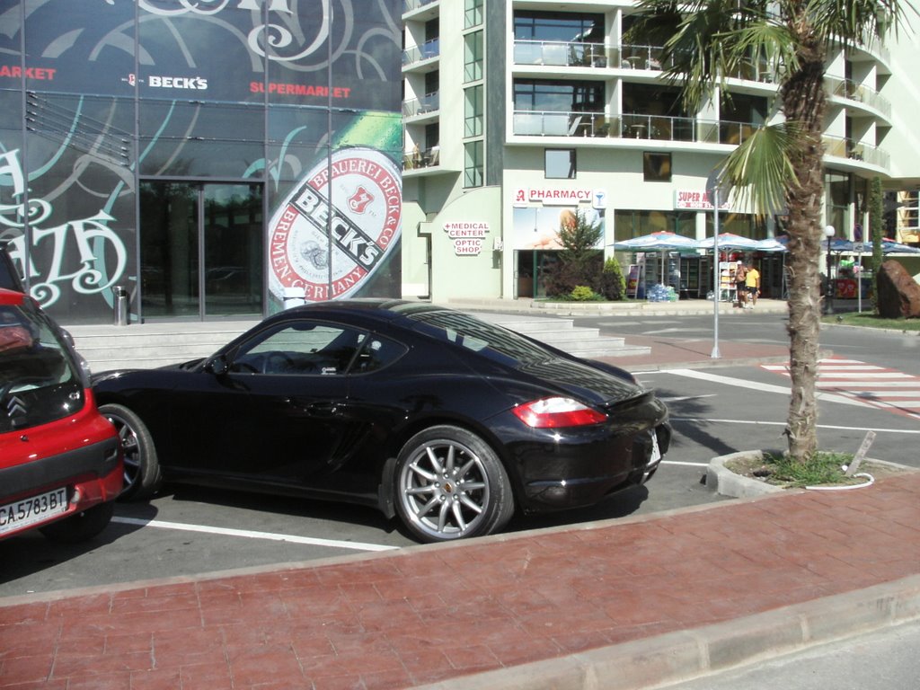 The Porsche in Sunny Beach (14. 07. 2009) by Branislav Bajus