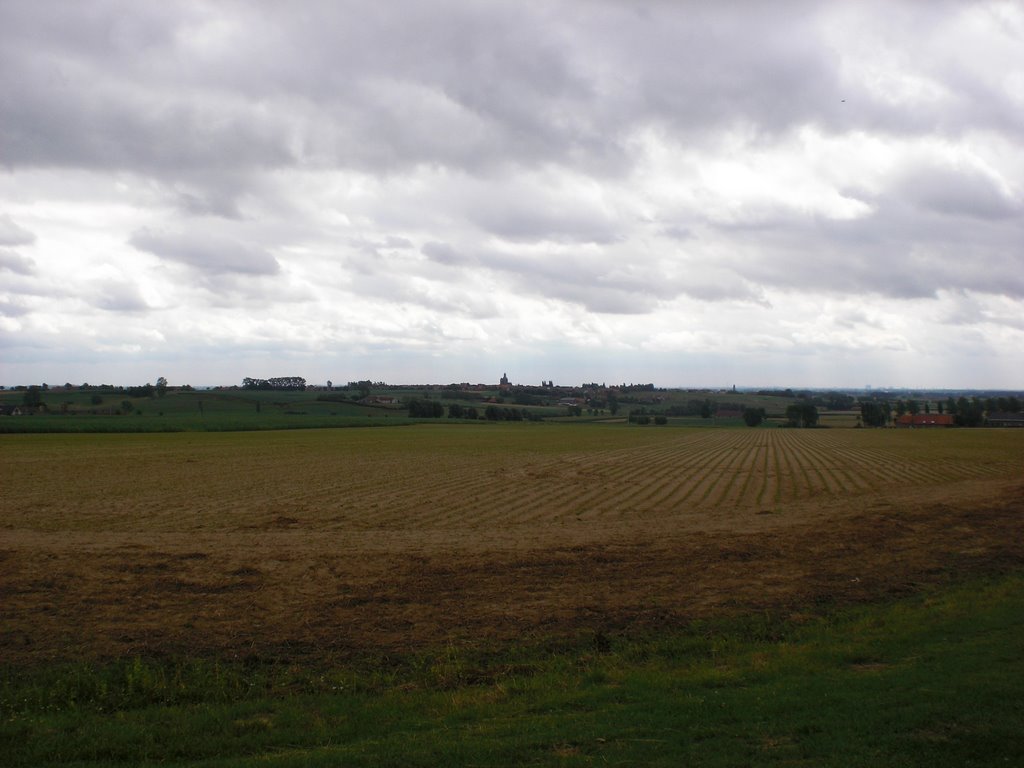 Mesen gezien vanuit Spanbroekmolen site by Toon1971