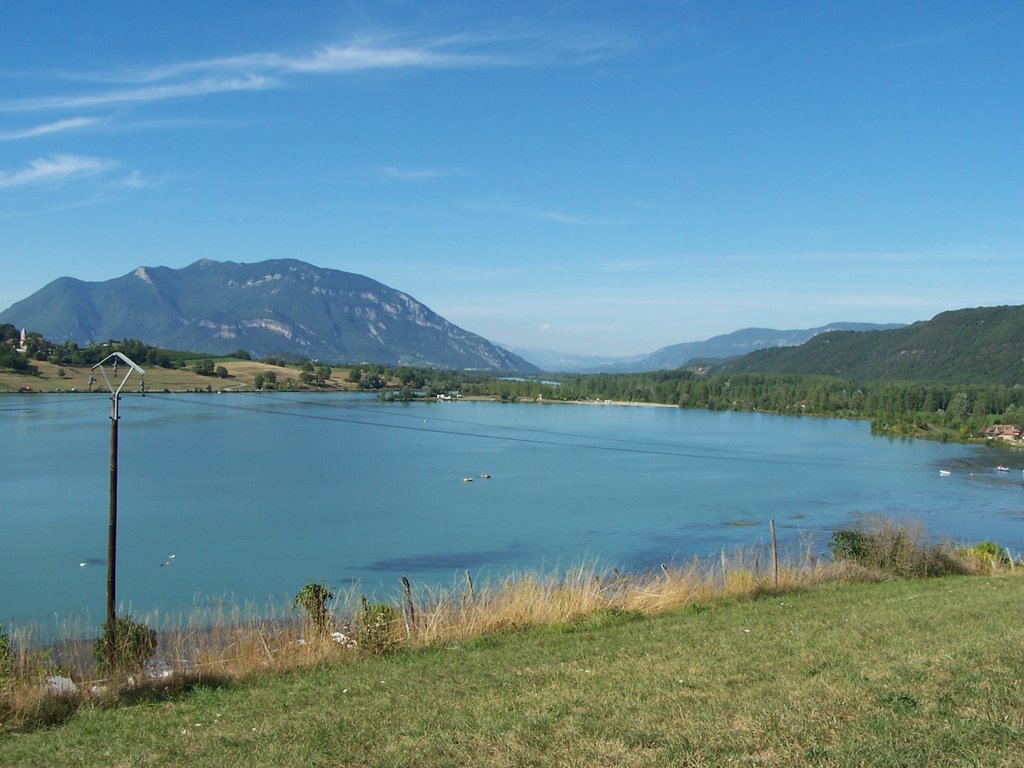 View from camping Lac du Lit du Roi by loudelashof